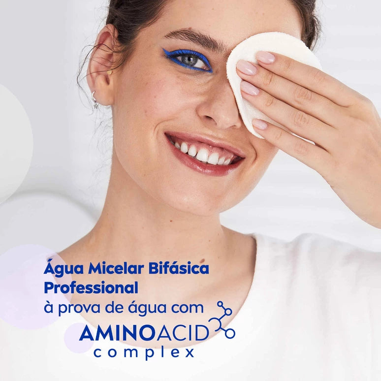 Água Micelar  Bifásica Waterproof  NIVEA