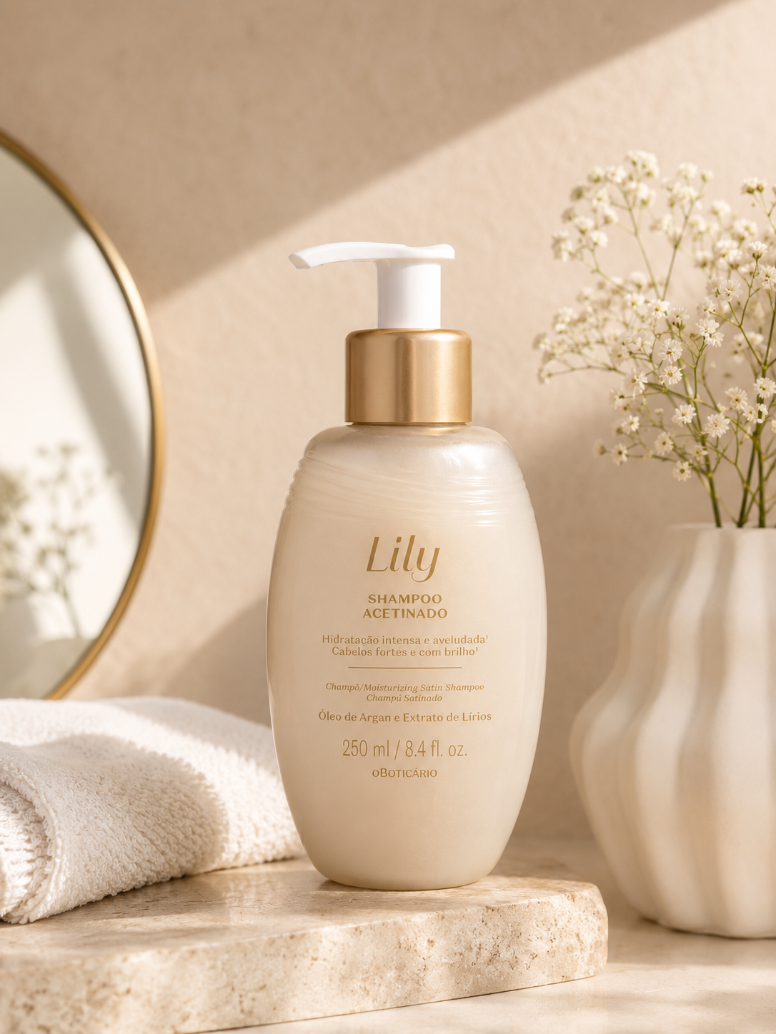 Shampoo Acetinado Lily 250ml