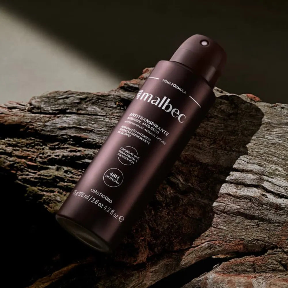 Duo Malbec Pure Gold para Homem – Desodorizante + Body Lotion | O Boticário